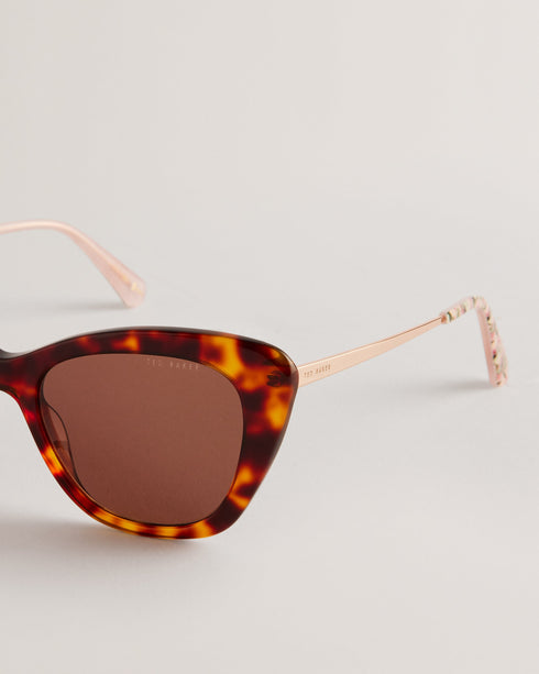 BLLHA-Eyewear-Solid Cat Eye Frame Sunglasses- Ted Baker Romania